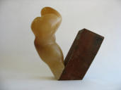 ZONDER TITEL 120, 2011, ijzer-albast, H 41 cm