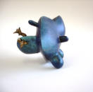 ZEEVRUCHT, 2009, polyester op steen-brons, H 13 cm